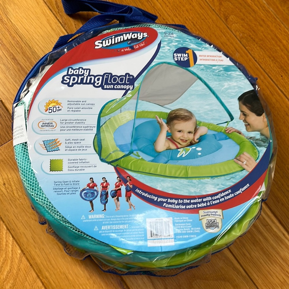 Swimways baby floatie